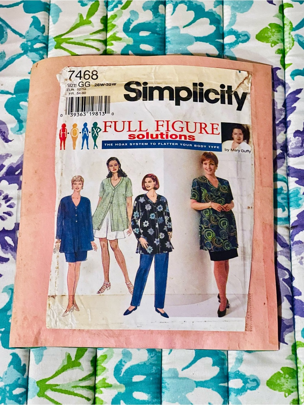 Simplicity Top & Bottoms pattern size 26W-32W